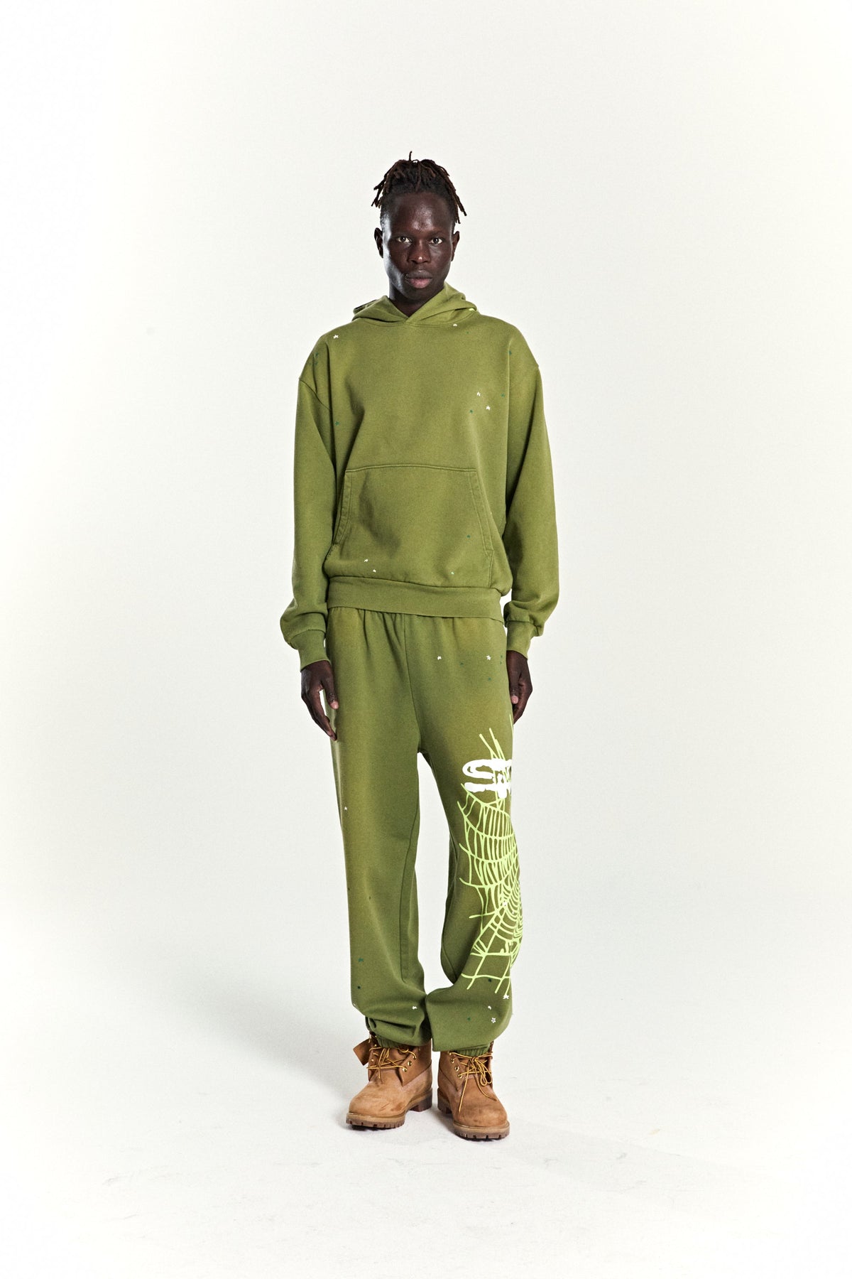 Sp5der Heavy WEB Hoodie
