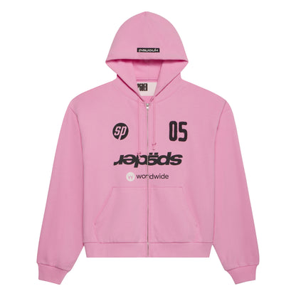 Sp5der Global WEB ZIP Hoodie