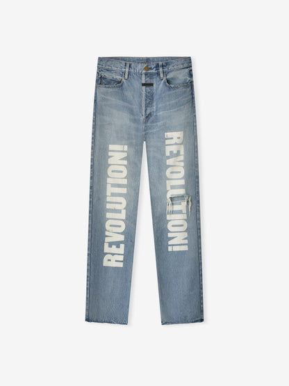 Essentials Revolution Straight Leg Jean Light Indigo