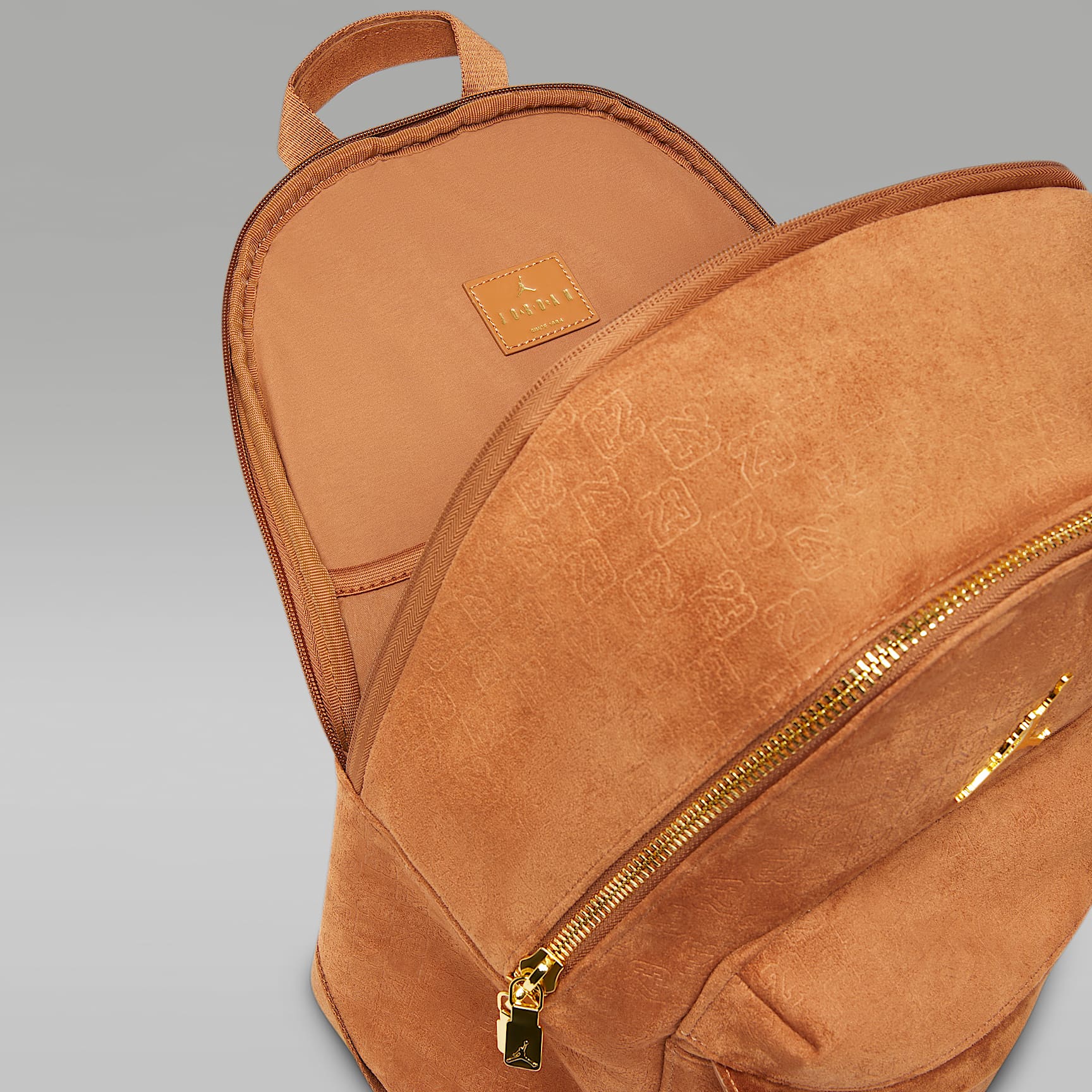 Nike Jordan Suede Monogram Backpack (23.5L)