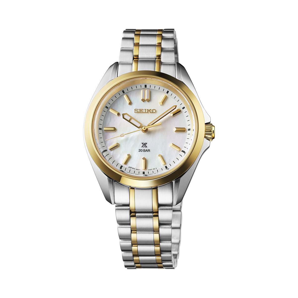 Seiko Prospex Ladies Marine Sports In Two-Tone