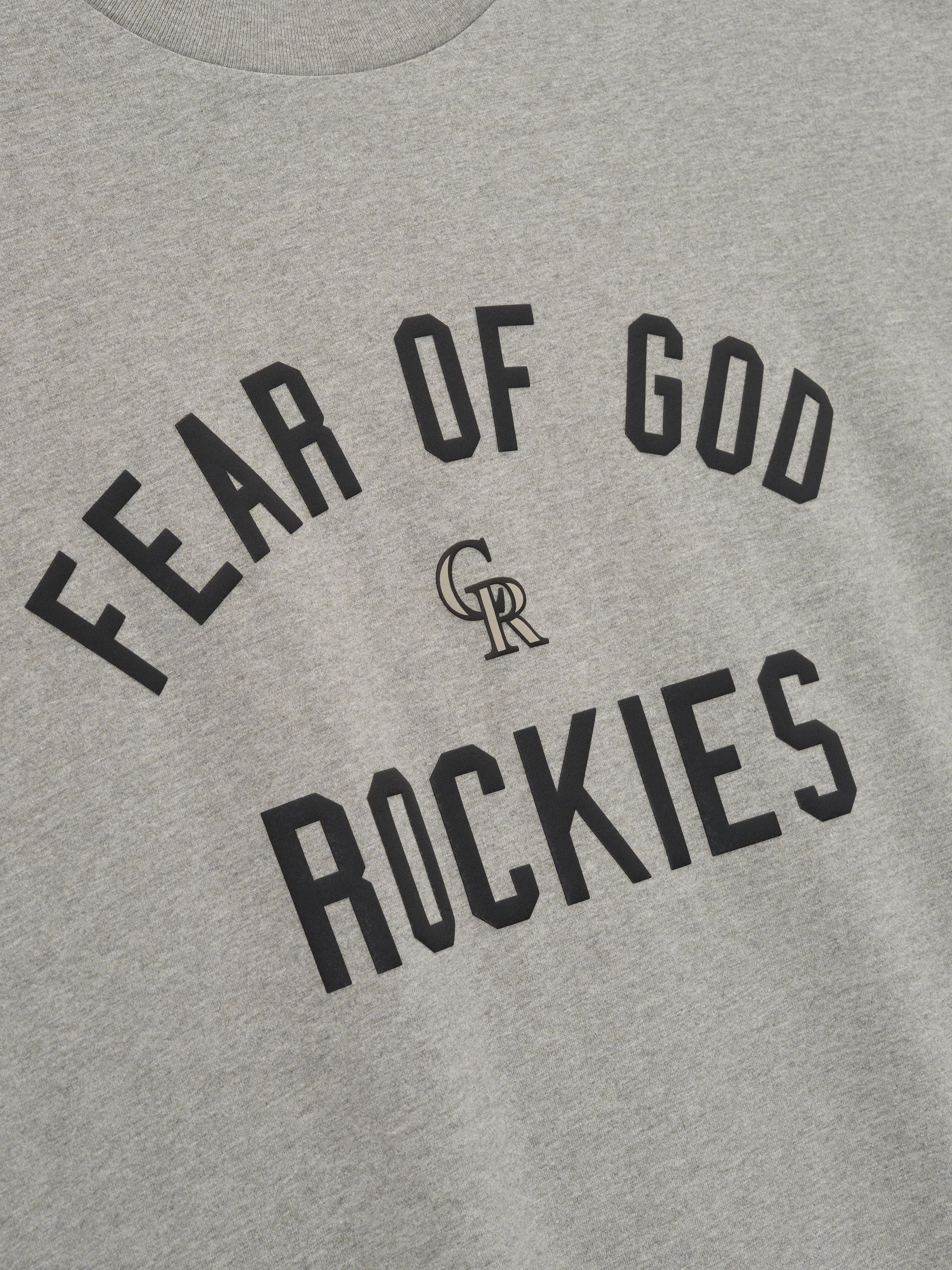 Essentials Rockies 90S Tee Concrete Heather