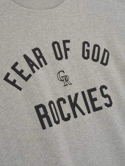 Essentials Rockies 90S Tee Concrete Heather
