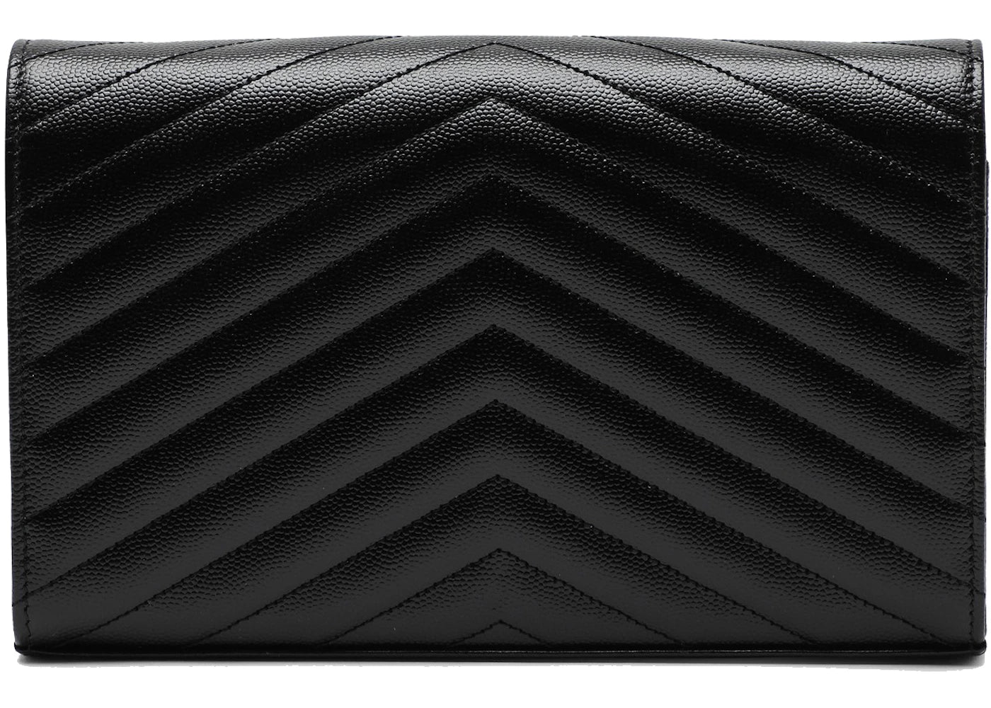 Saint Laurent Envelope Wallet Strap Black