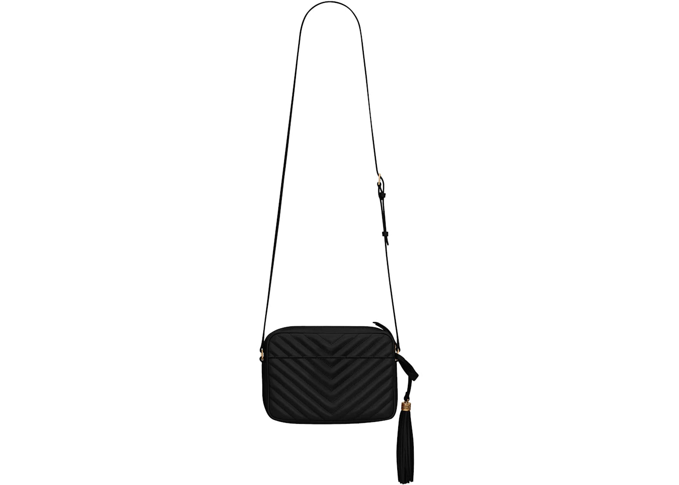 Saint Laurent Lou Camera Bag Quilted Bronze Black