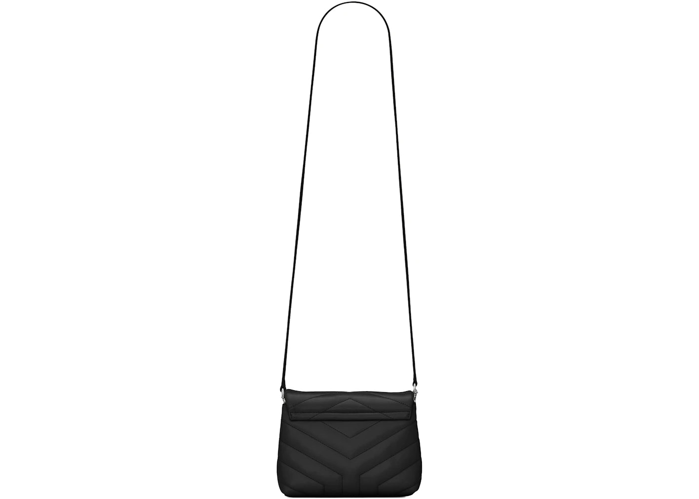 Saint Laurent Loulou Shoulder Bag Toy Black