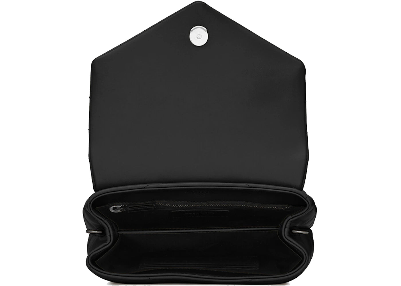 Saint Laurent Loulou Shoulder Bag Toy Black