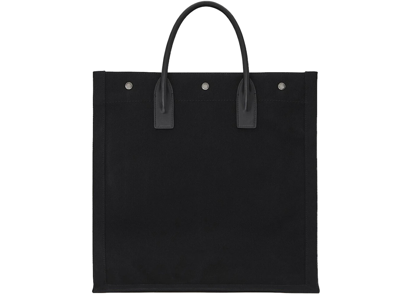 Saint Laurent Rive Gauche North/South Tote Black