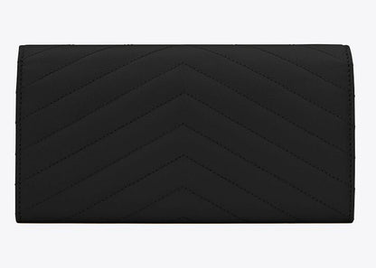 Saint Laurent Wallet Monogram Black