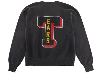 saint mxxxxxx x denim tears st sweatshirt vintage black