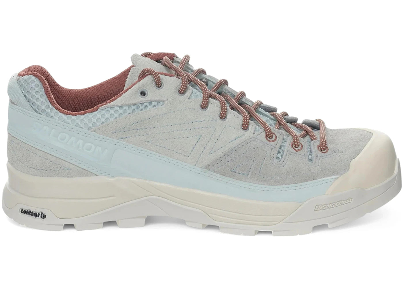 salomon x-alp suede ice flow russet