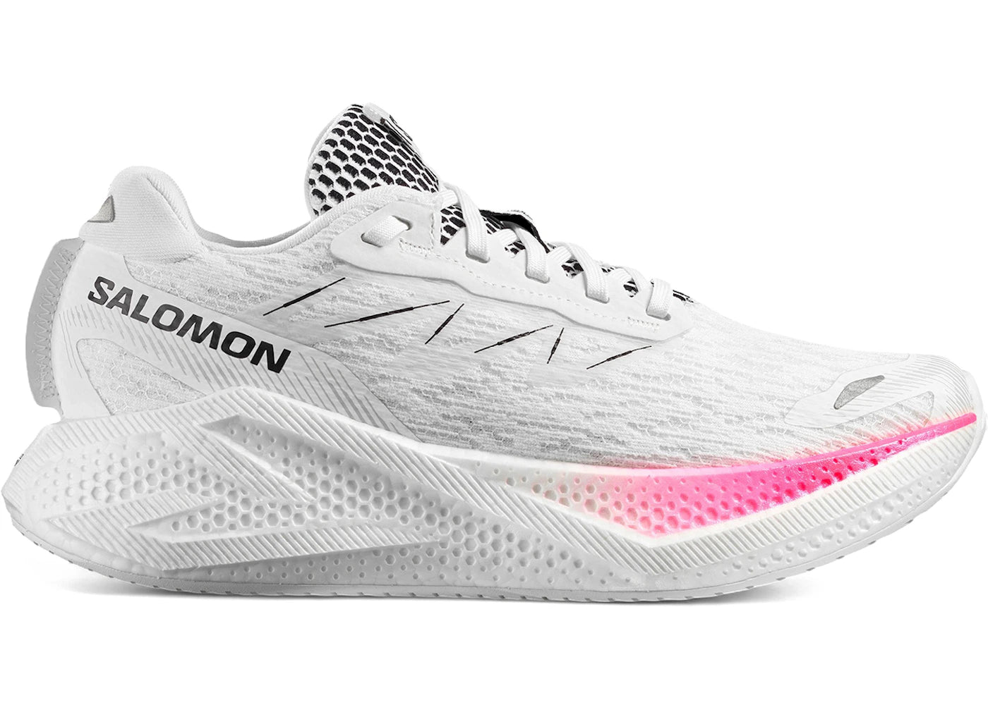 Salomon Aero Glide 4 White Black Pink (Women'S)