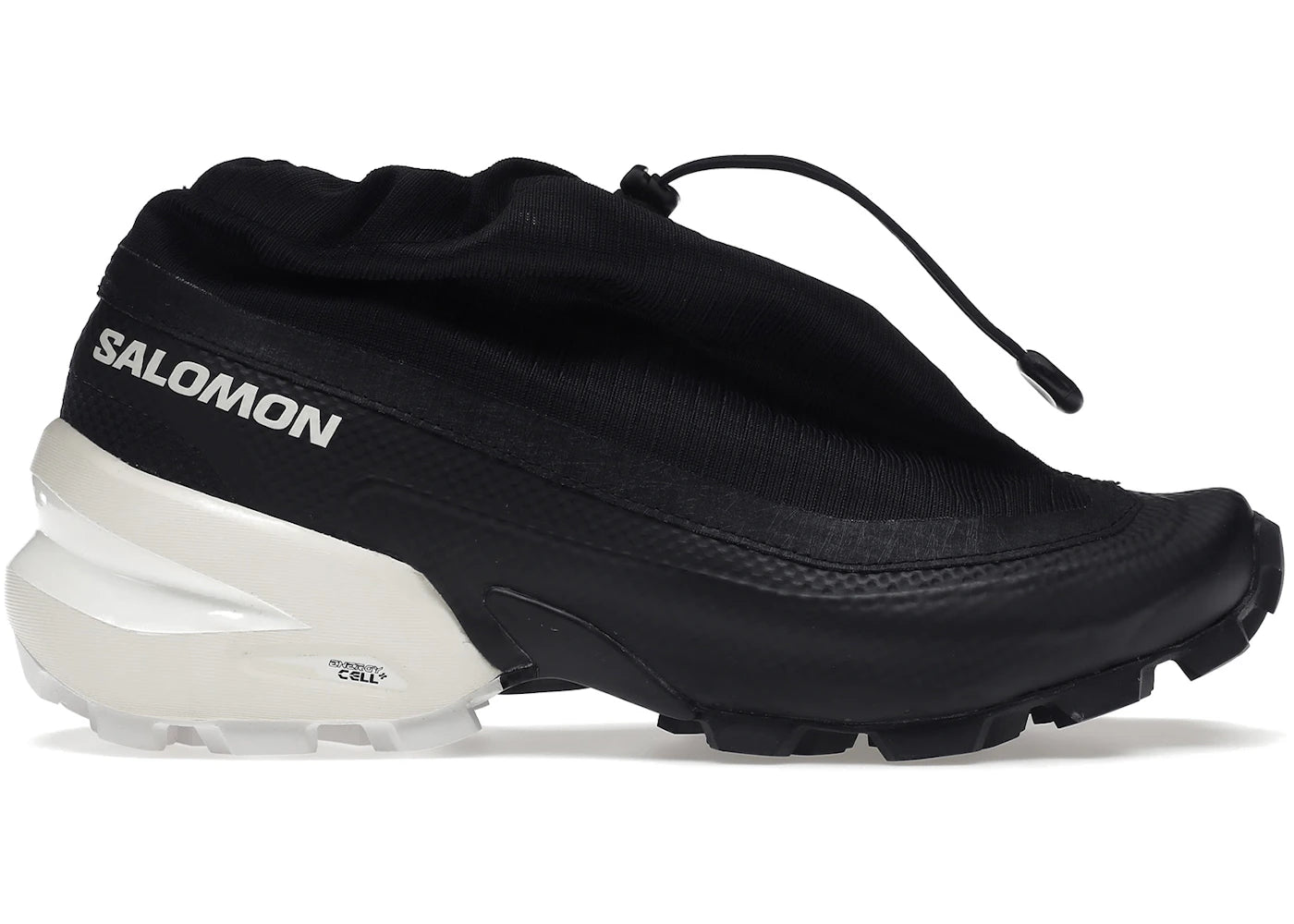 salomon cross low drawstring mm6 maison margiela black