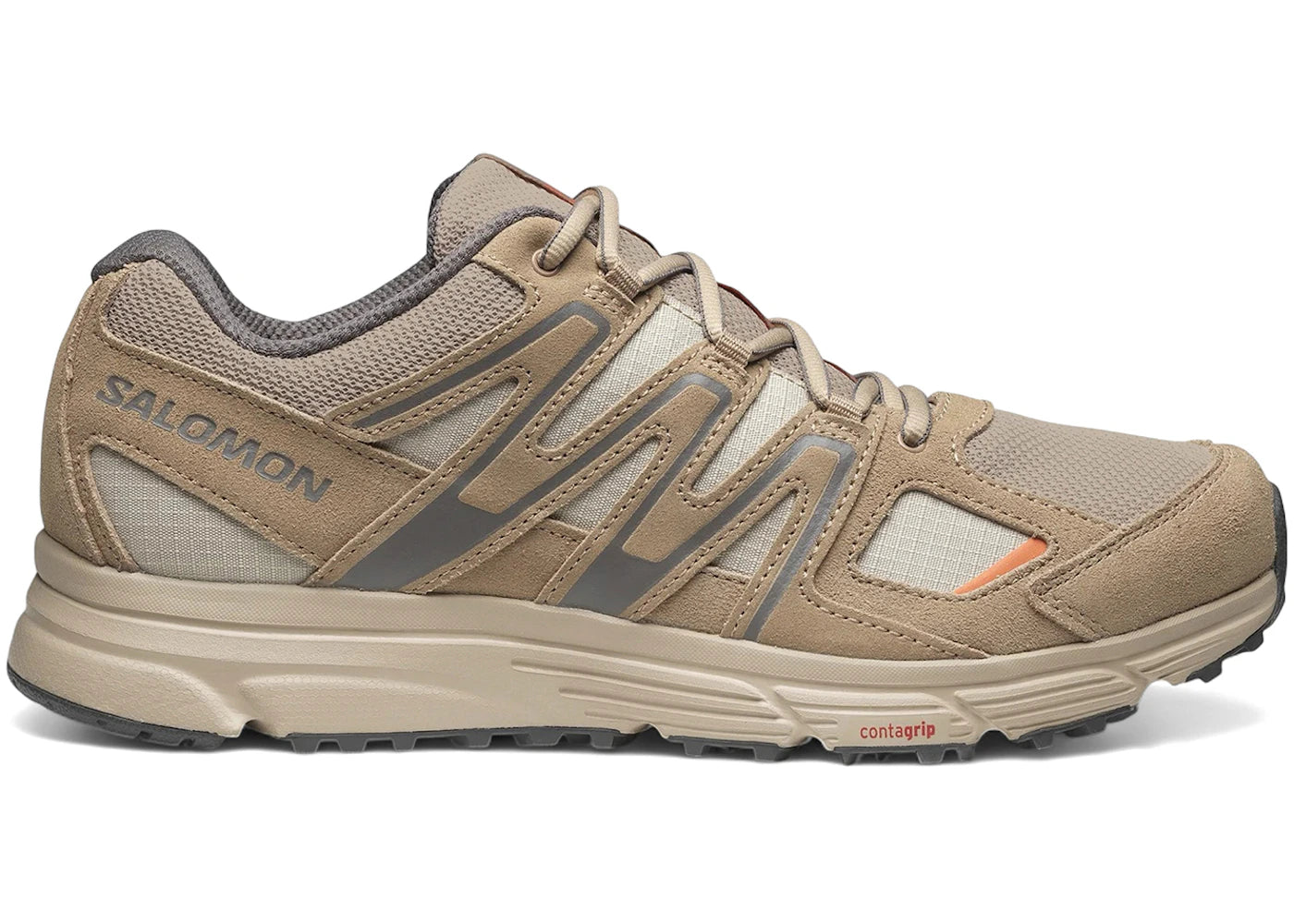 salomon x-mission 4 suede cement natural