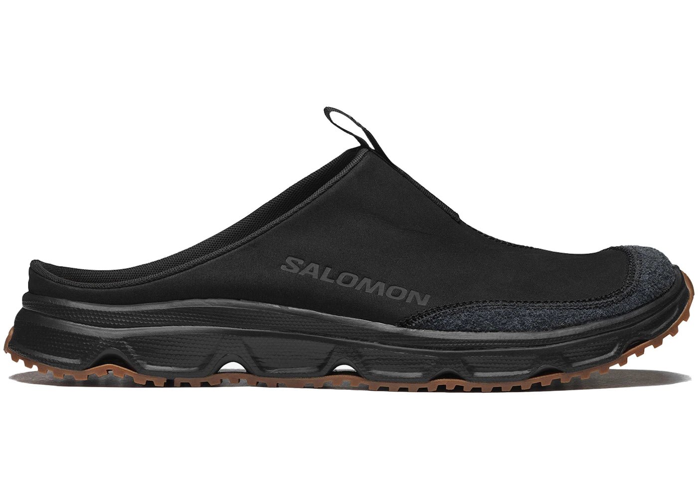 salomon rx slide leather advanced black gum
