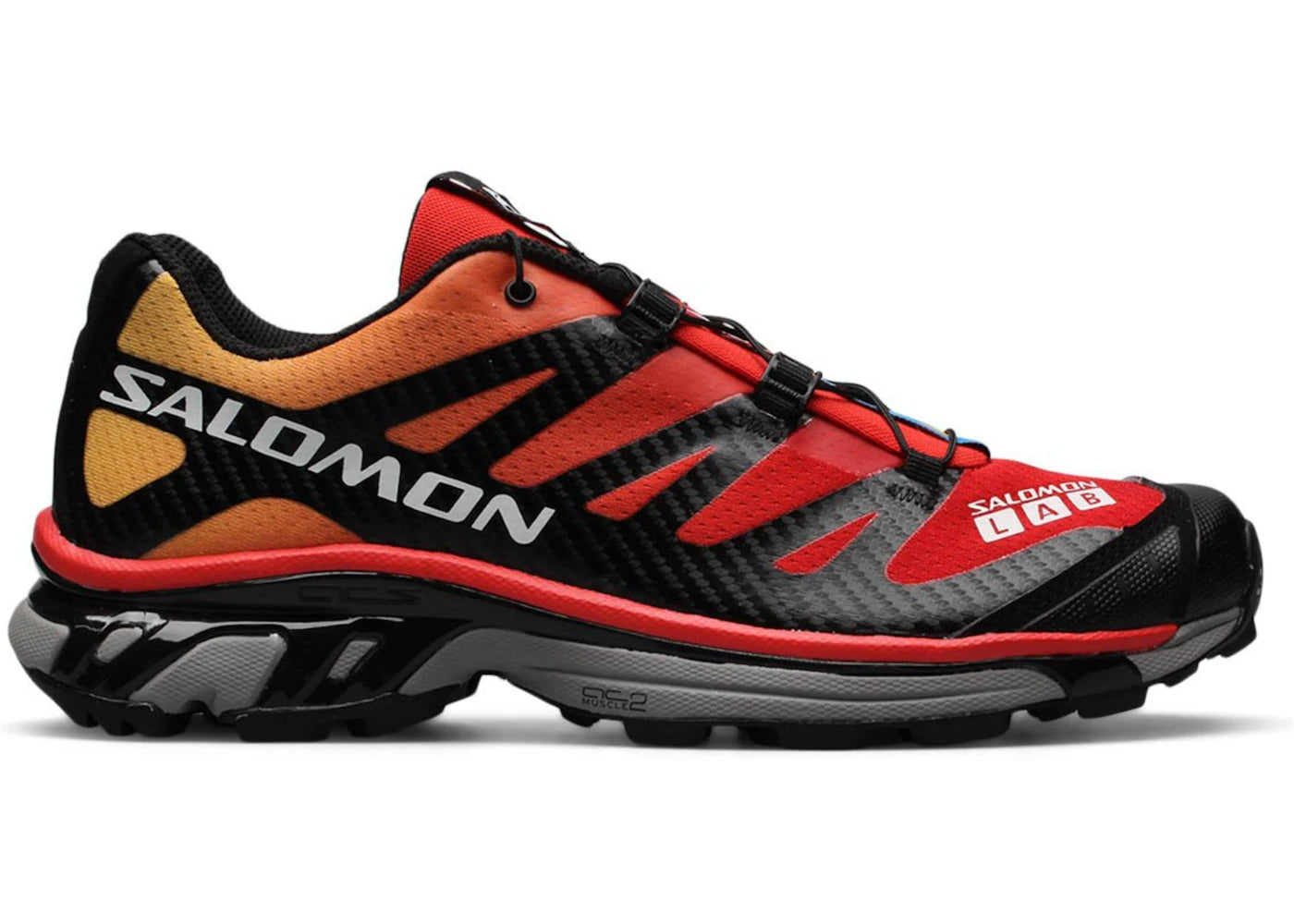 salomon s/lab xt-4 adv fiery red impact yellow