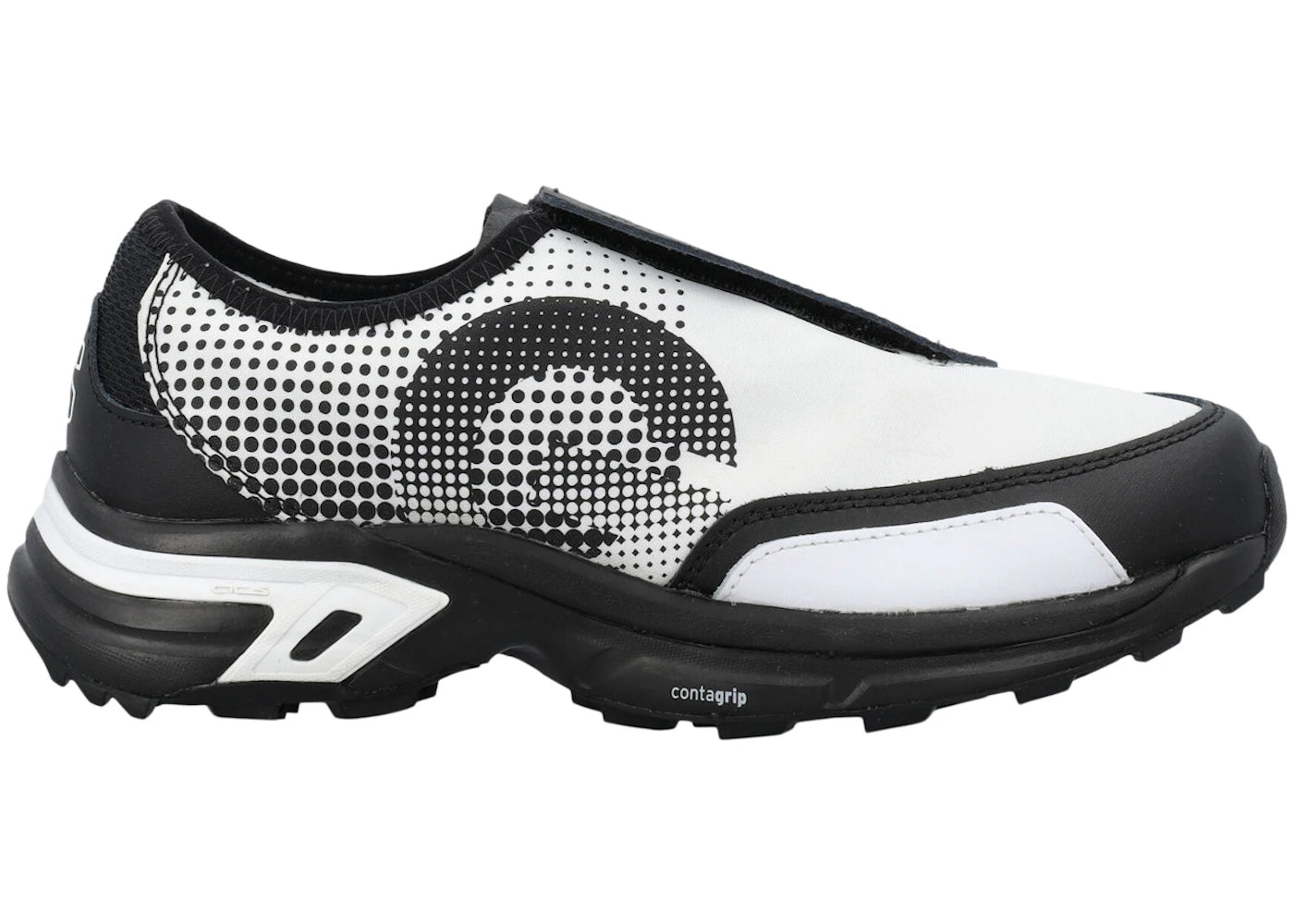 salomon sr901e re-co comme des garcons white black (women's)