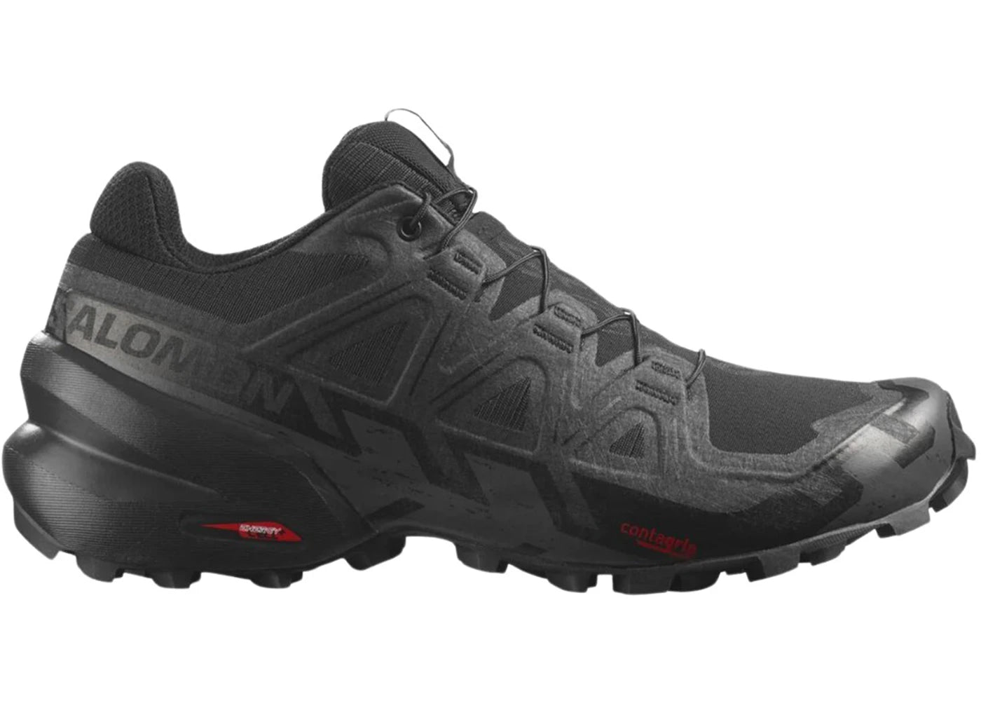 salomon speedcross 6 black phantom (women's)