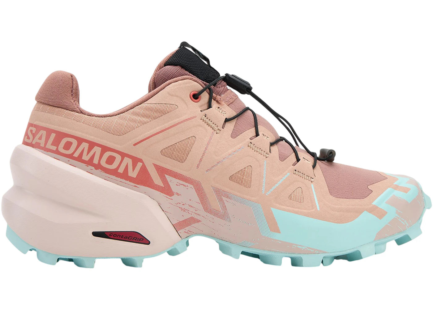 Salomon Speedcross 6 Mahogany Rose Hushed Violet Iced Aqua (Women'S)