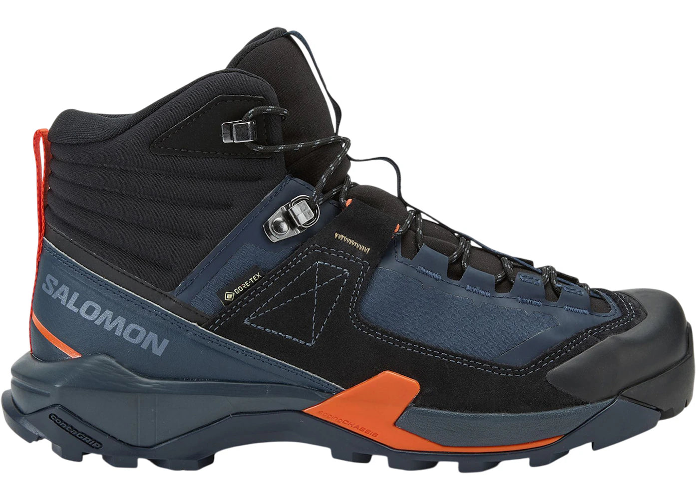 Salomon X Ultra Alpine Mid Gore-Tex Blue Nights Black Red Orange