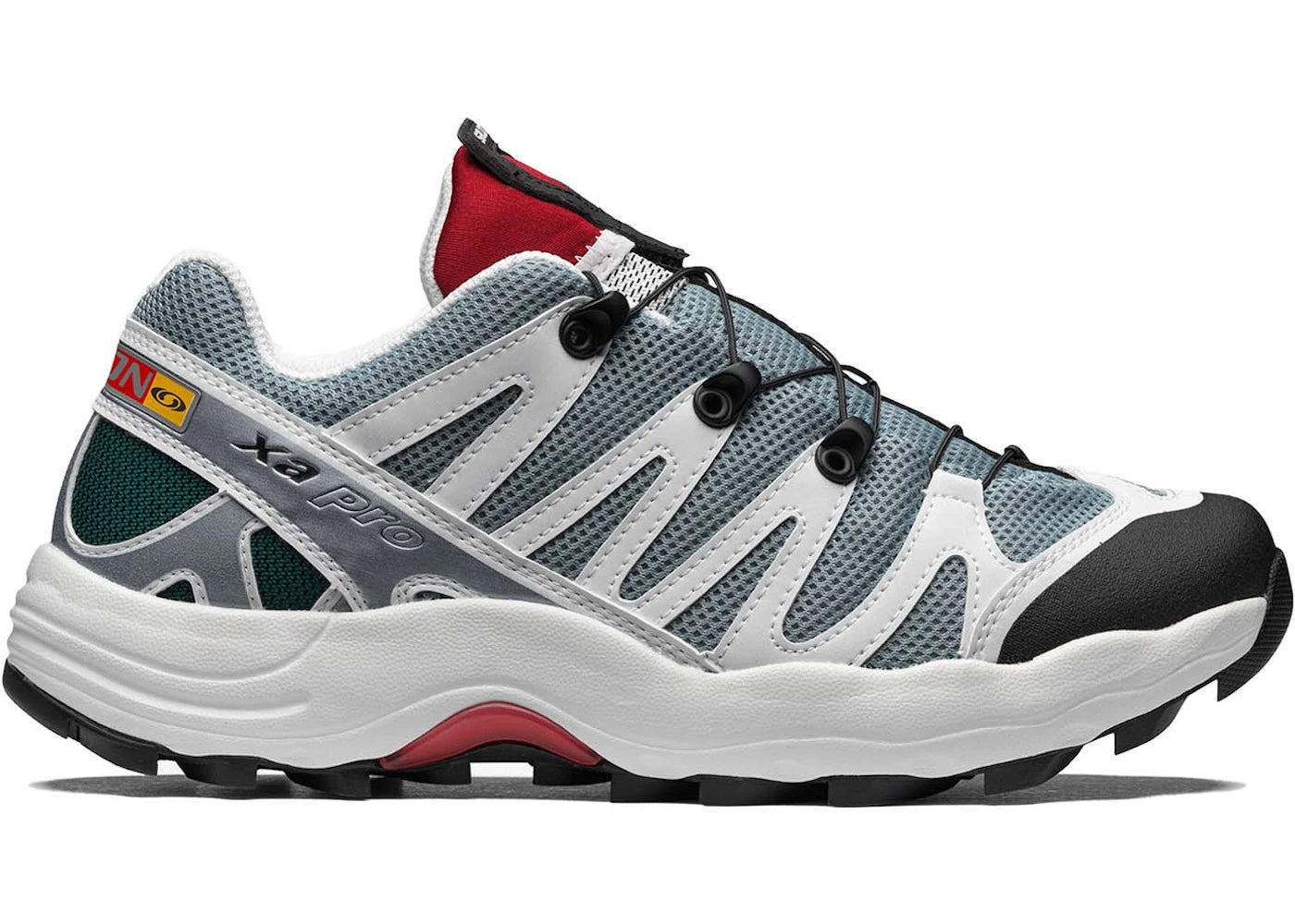salomon xa pro 1 arctic ice biking red white