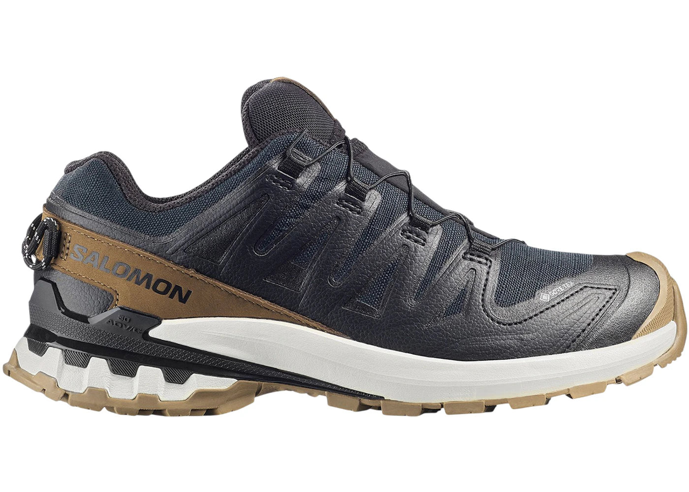Salomon Xa Pro 3D V9 Gore-Tex Lifelong Black Coyote Brown Vanilla Ice (Women'S)
