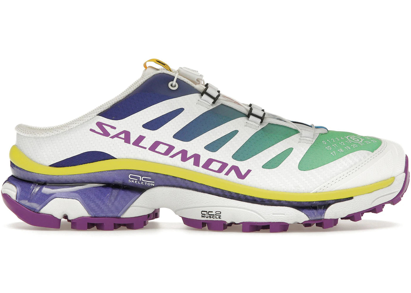 salomon xt-4 mule mm6 maison margiela white
