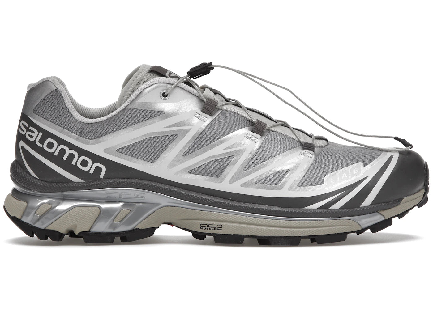 salomon xt-6 adv dover street market silver