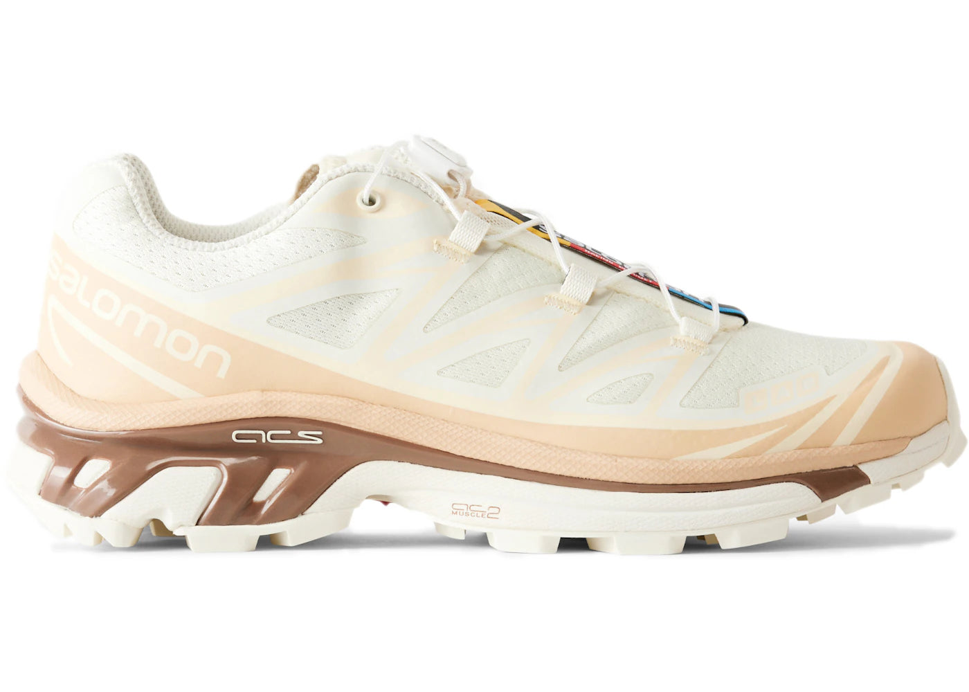 salomon xt-6 aritzia vanilla acorn