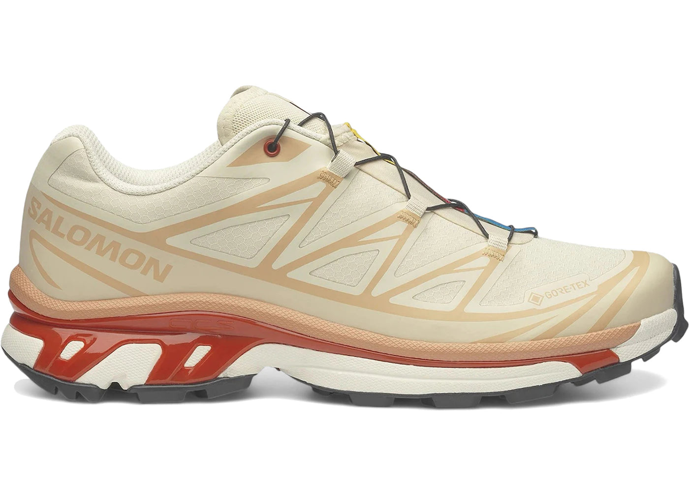 salomon xt-6 gore-tex almond milk soft clay