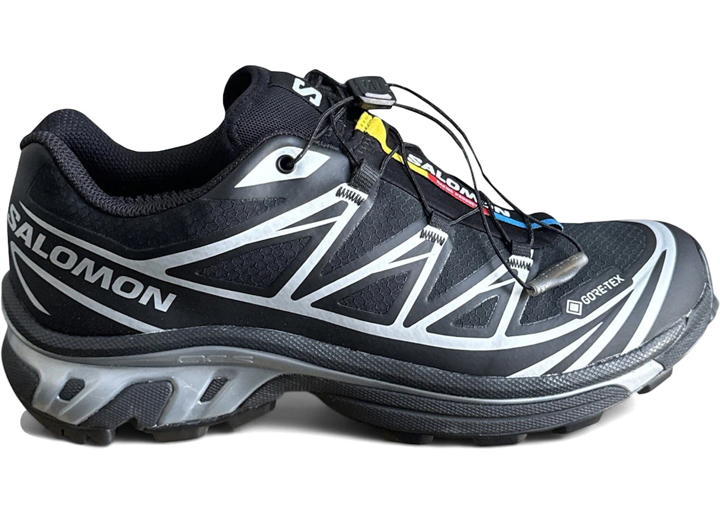 Salomon Xt-6 Gore-Tex Black Footwear Silver