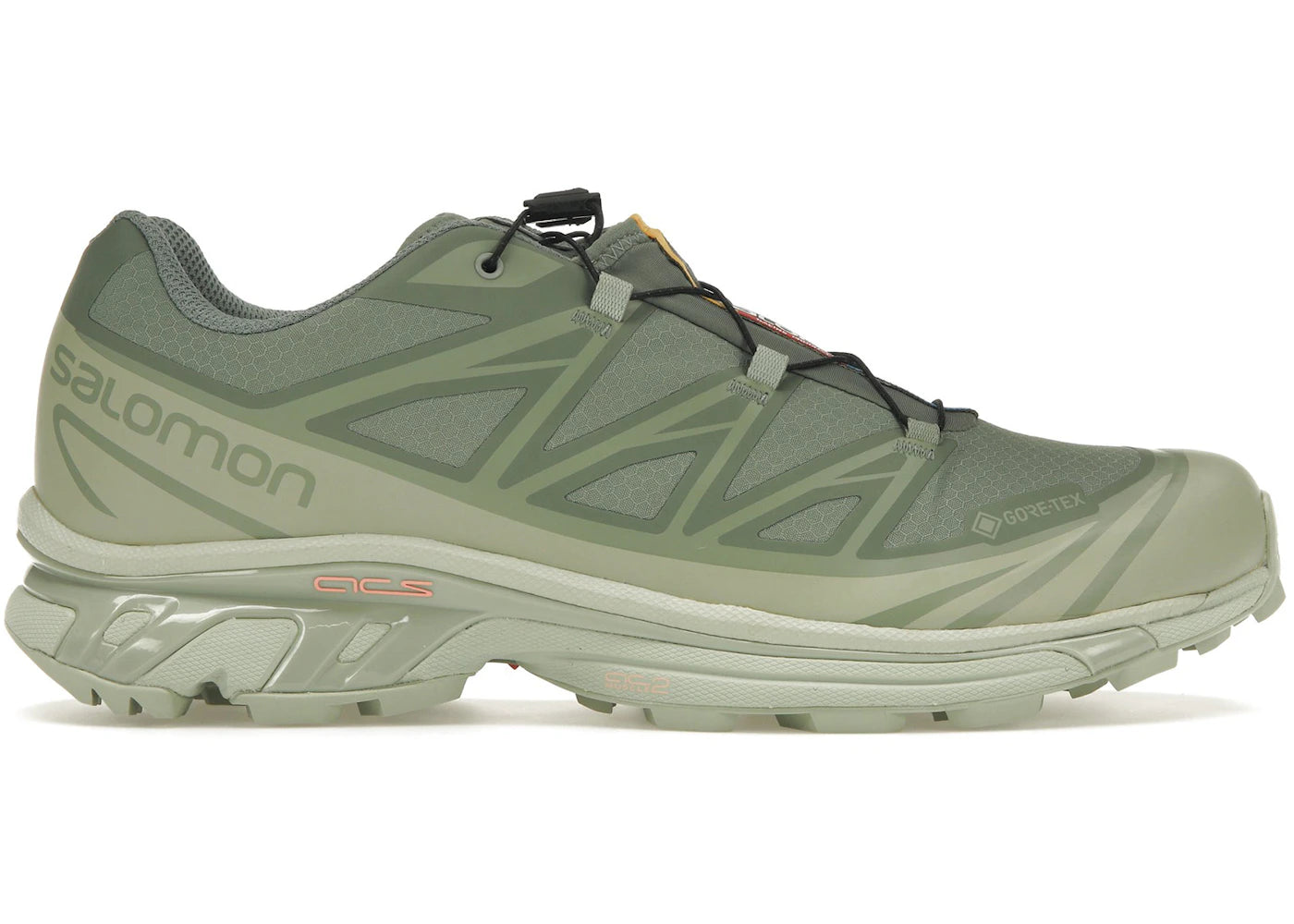 salomon xt-6 gore-tex desert sage lily pad