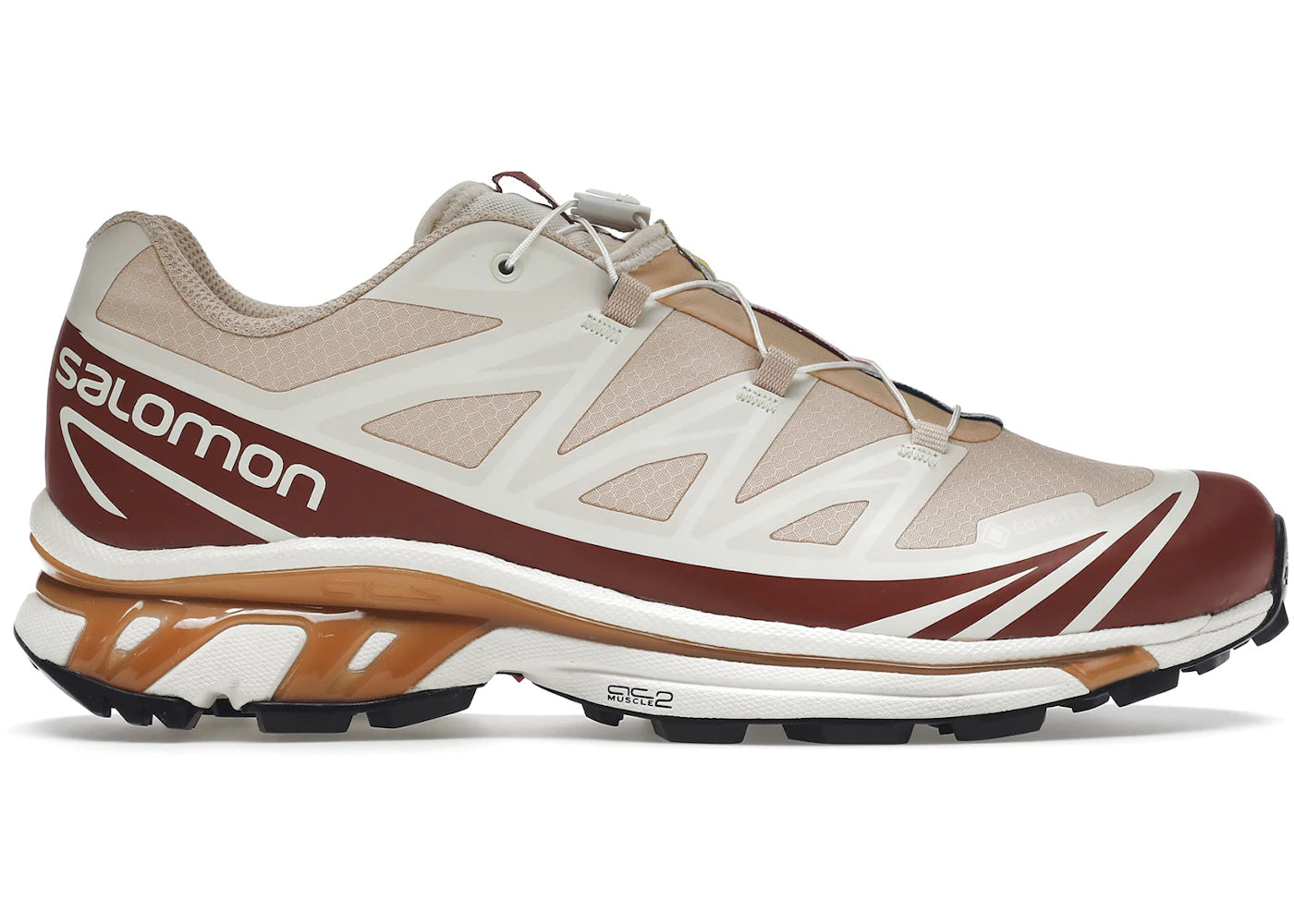 salomon xt-6 gore-tex kith burnt henna