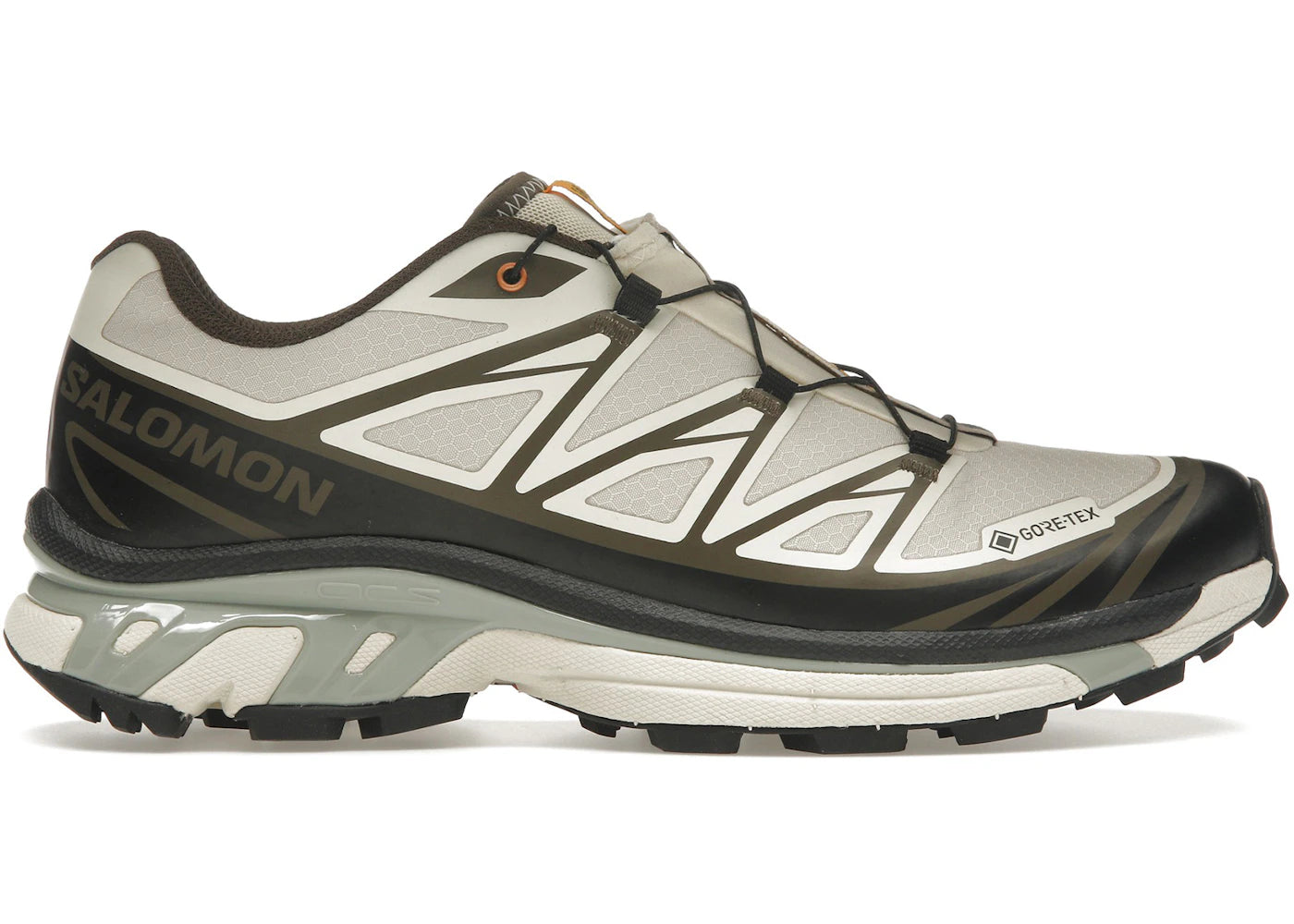 salomon xt-6 gore-tex sneakersnstuff almond milk seagrass