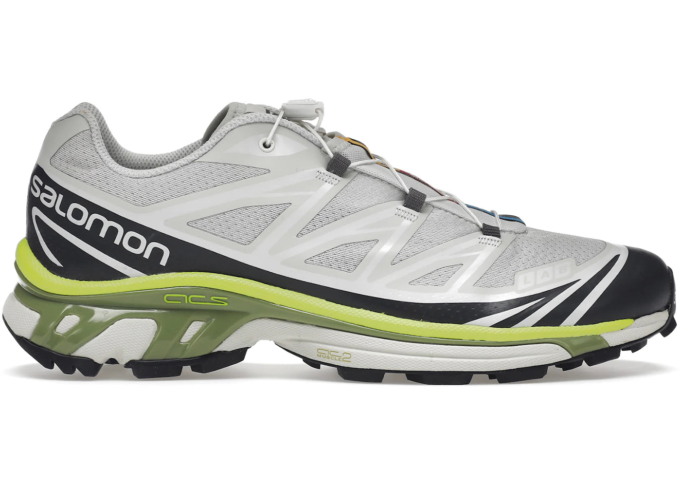 salomon xt-6 lunar rock magnet lime