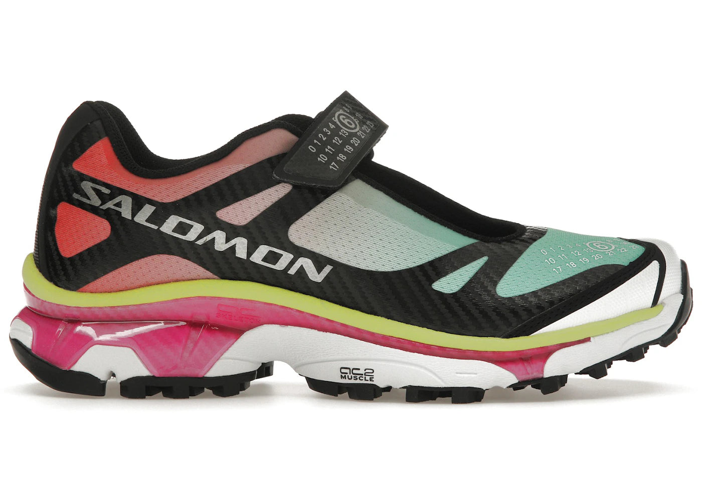 salomon xt-mary jane mm6 maison margiela ginger electric green