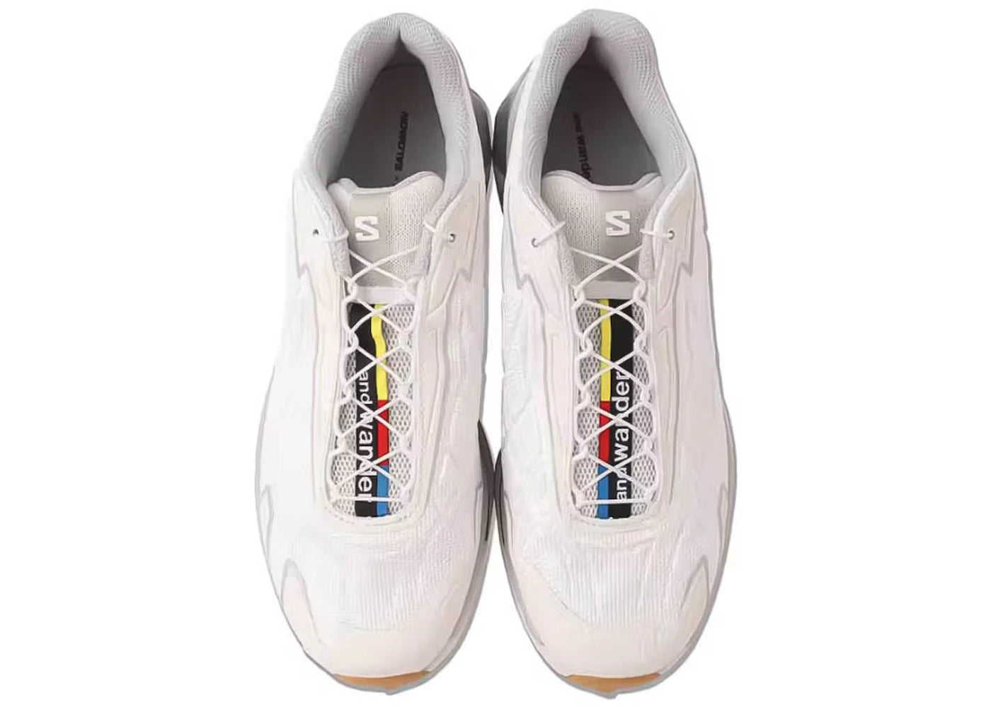 salomon xt-slate and wander white