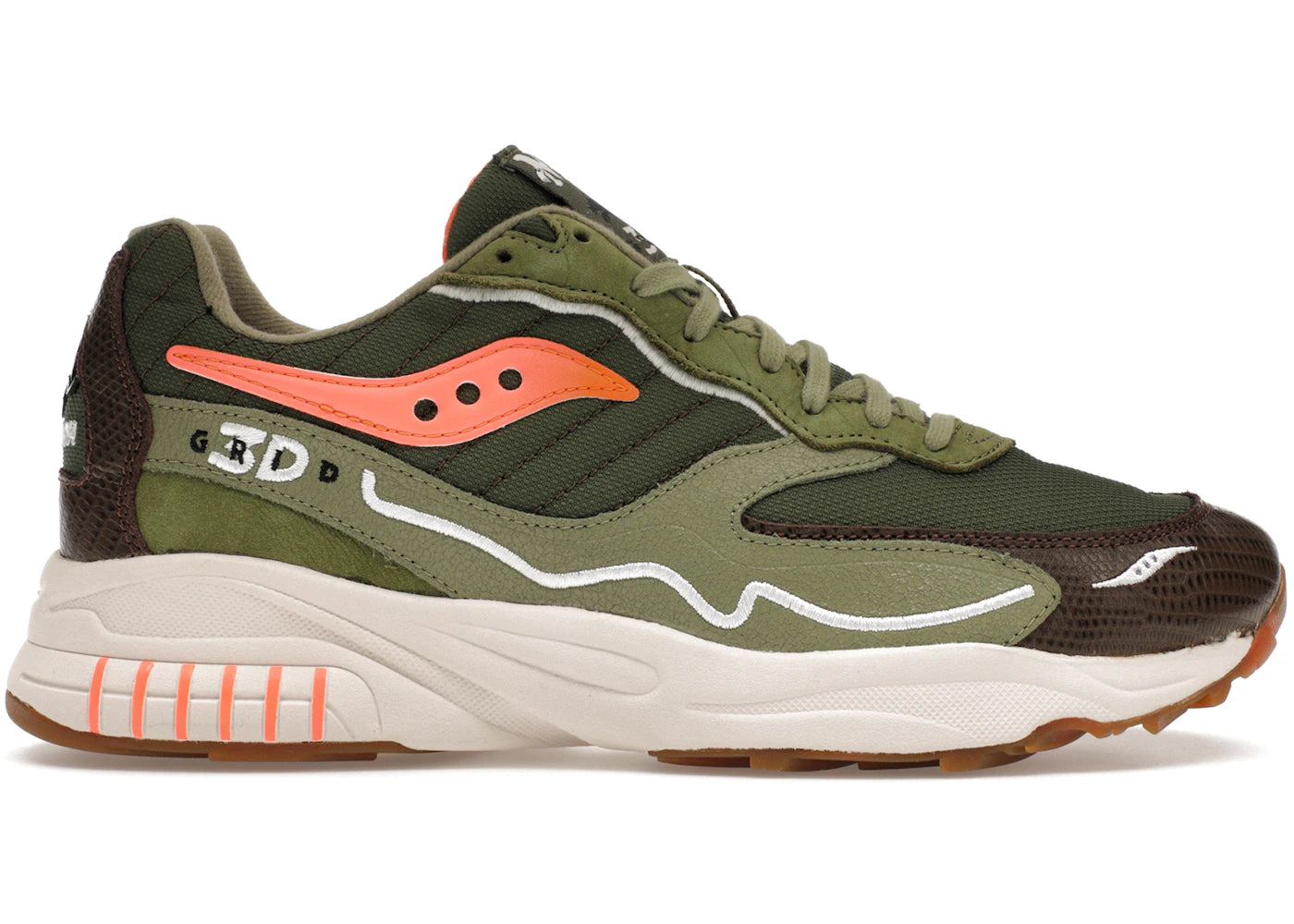 Saucony 3D Grid Hurricane Maybe Tomorrow Tortoise