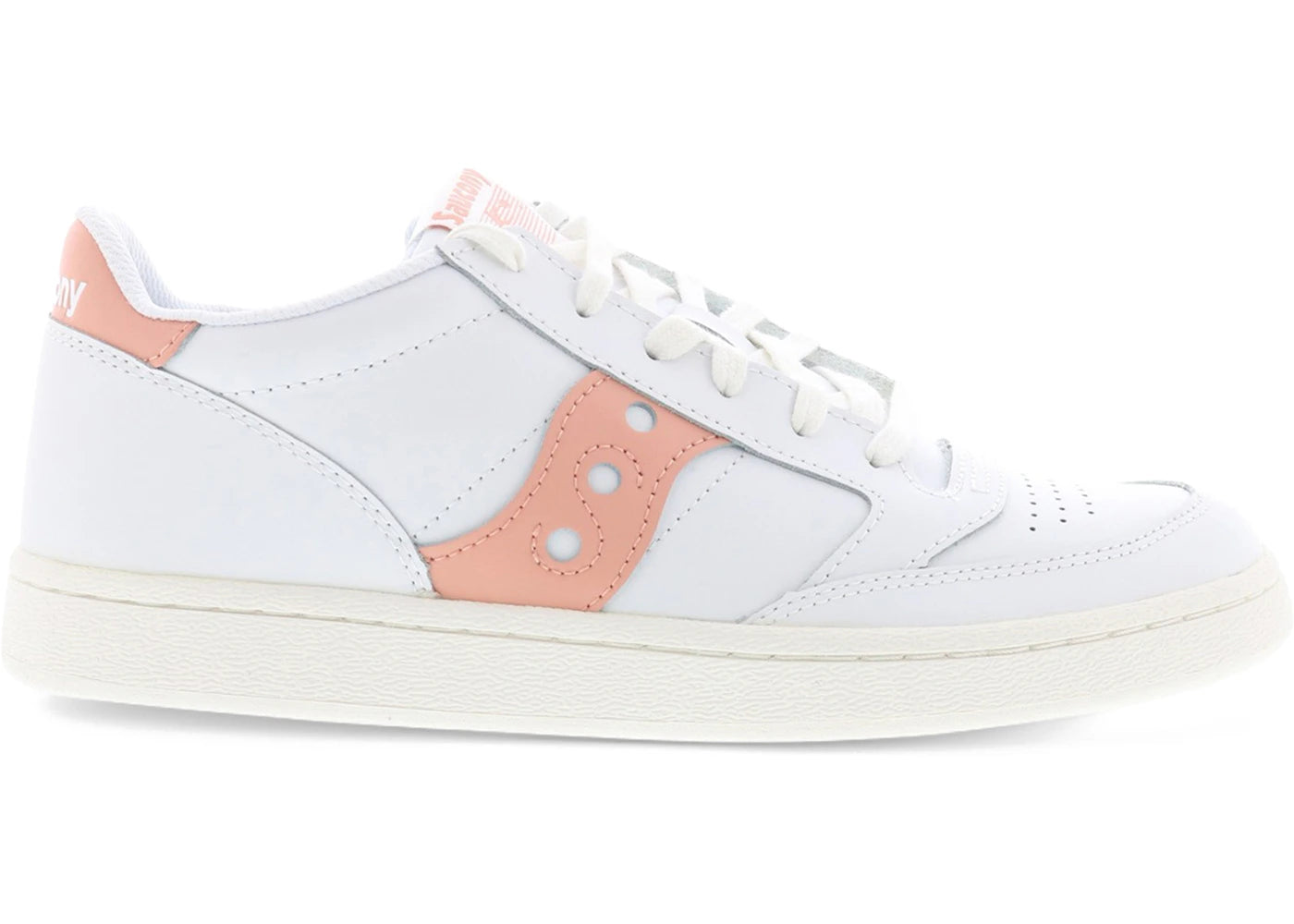 saucony court pu white blush (women's)