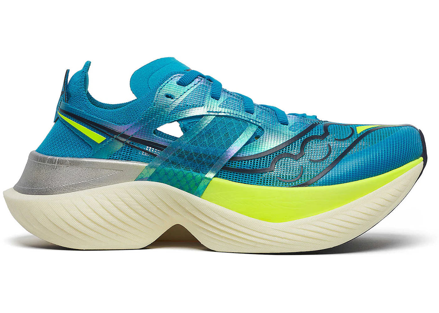 Saucony Endorphin Elite Viziblue Citron (Women'S)
