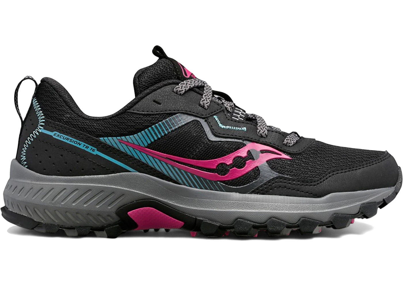 Saucony Excursion Tr16 Black Fuchsia (Women'S)
