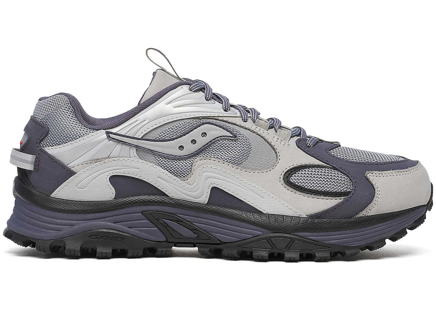 Saucony Grid Aura X Grey Pack Grey Silver