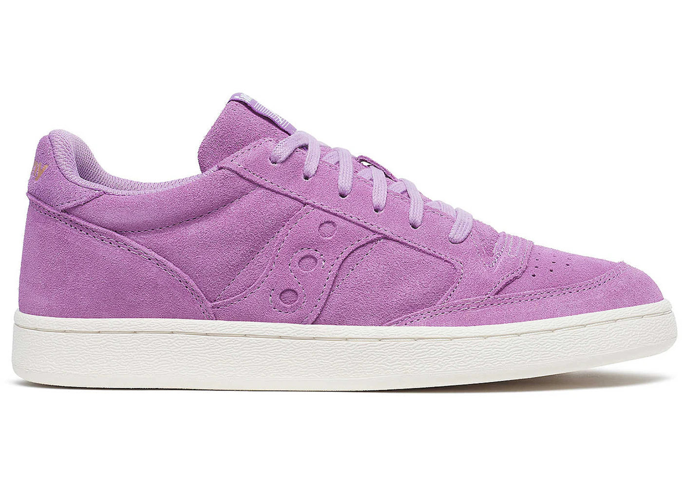 saucony jazz court split suede purple (women's)