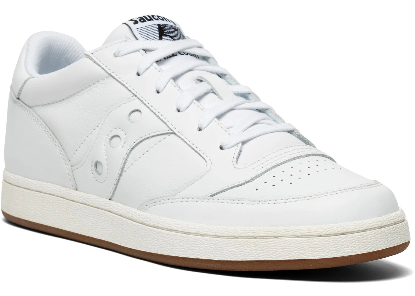 saucony jazz court white gum