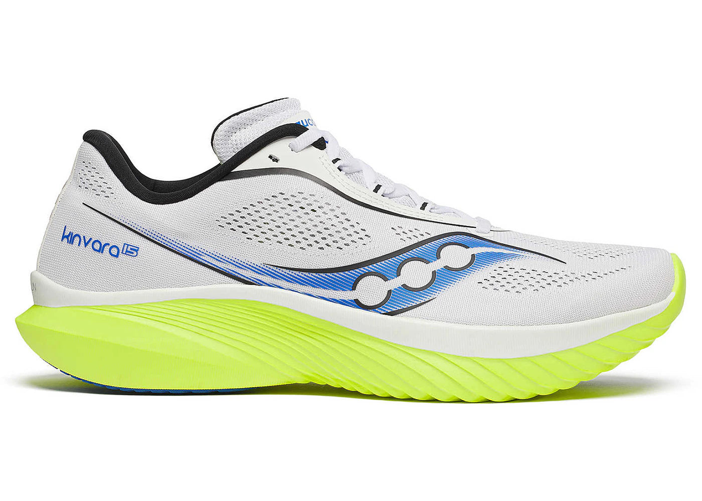 saucony kinvara 15 white citron