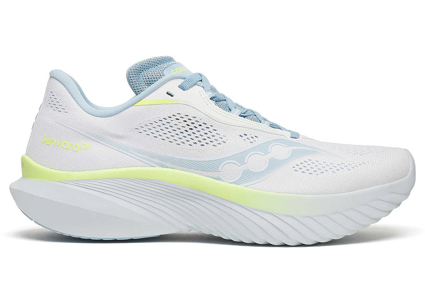 saucony kinvara 15 white ice melt (women's)