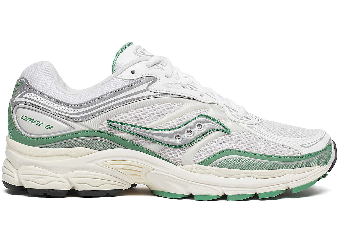 Saucony Progrid Omni 9 Tomorrow, Meet Yesterday Pack Ivory Green