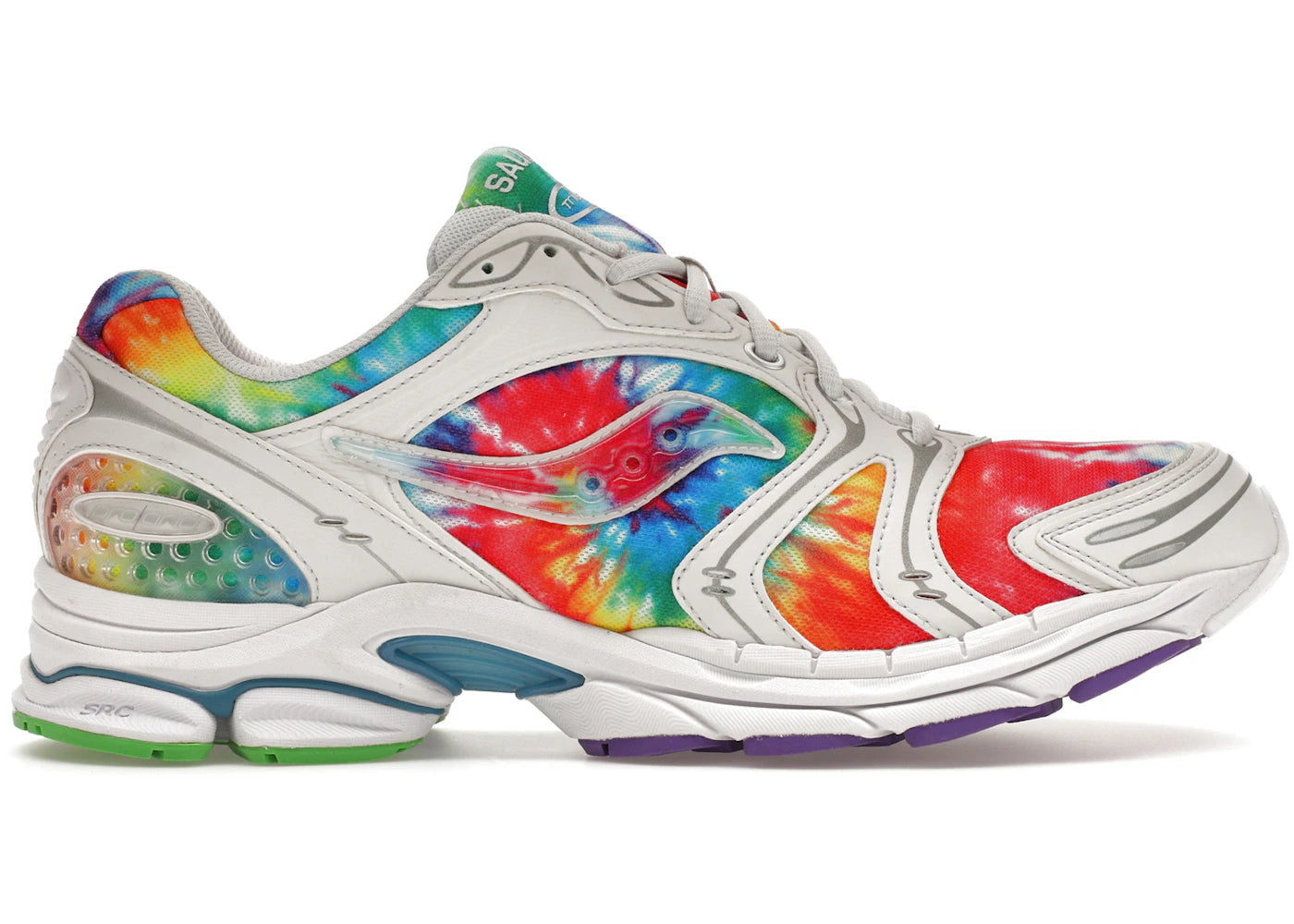saucony progrid triumph 4 tie-dye white