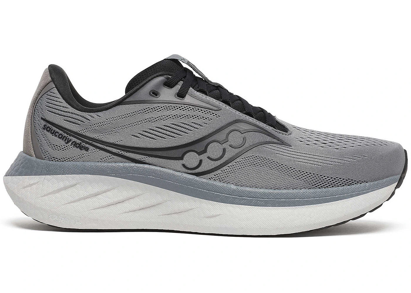 Saucony Ride 18 Cinder Black