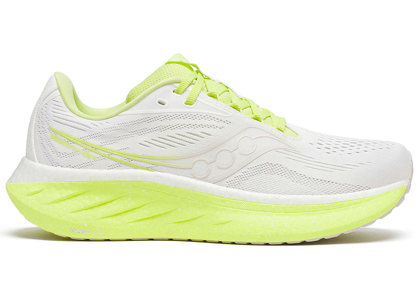 Saucony Ride 18 White Sunny (Women'S)